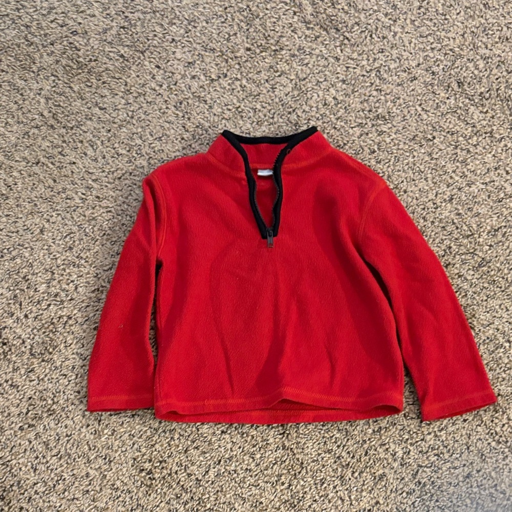 Red Kids Pullover Top